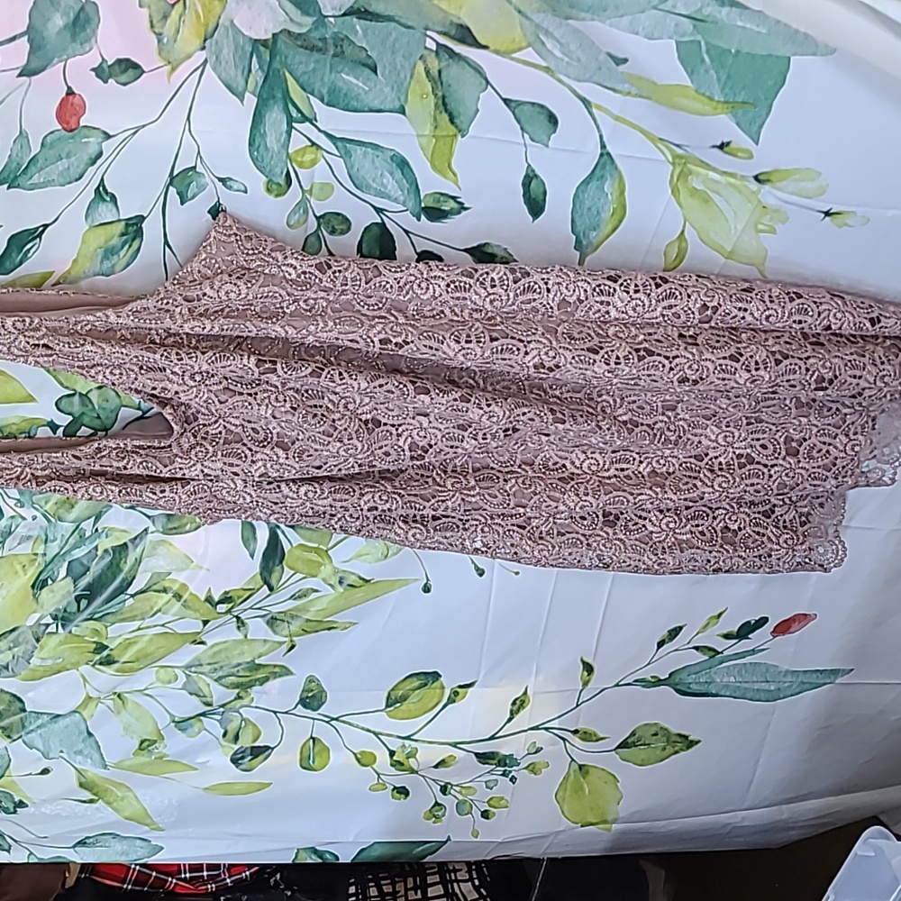 Evening dress great condition lined back zipper size 22w dressbarn collection
